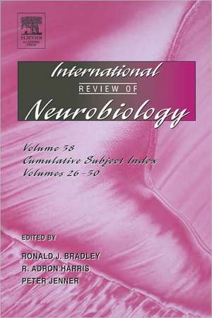 International Review of Neurobiology de Ronald J. Bradley