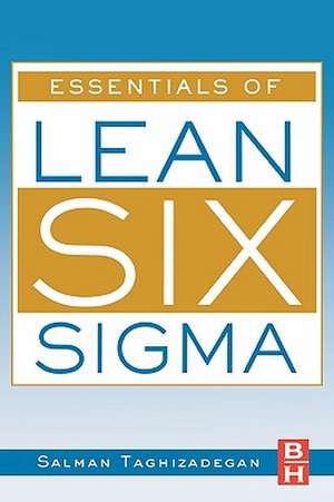 Essentials of Lean Six Sigma de Salman Taghizadegan