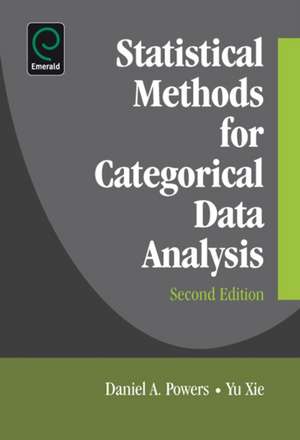 Statistical Methods for Categorical Data Analysis de Daniel Powers