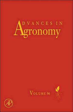 Advances in Agronomy de Donald L. Sparks