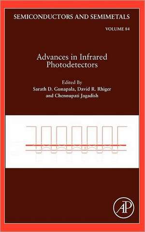 Advances in Infrared Photodetectors de Chennupati Jagadish