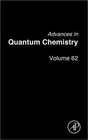 Advances in Quantum Chemistry de John R. Sabin