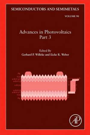 Advances in Photovoltaics: Part 3 de Gerhard P. Willeke