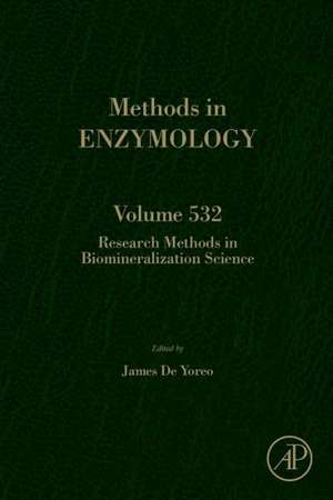 Research Methods in Biomineralization Science de Jim De Yoreo