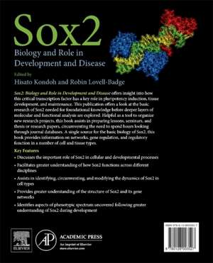 Sox2: Biology and Role in Development and Disease de Hisato Kondoh