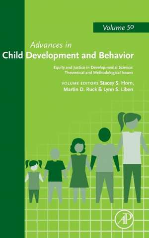 Equity and Justice in Developmental Science: Theoretical and Methodological Issues de Stacey S Horn