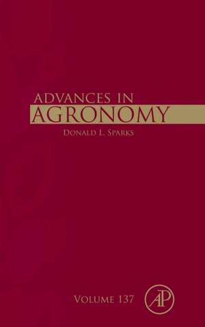 Advances in Agronomy de Donald L. Sparks