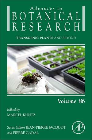 Transgenic Plants and Beyond de Marcel Kuntz