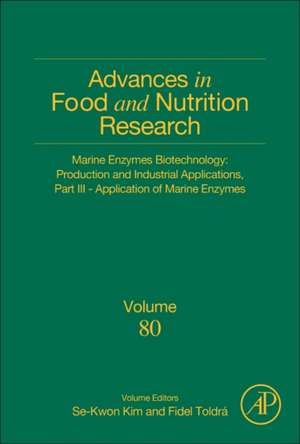 Marine Enzymes Biotechnology: Production and Industrial Applications, Part III - Application of Marine Enzymes de Fidel Toldra