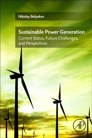 Sustainable Power Generation: Current Status, Future Challenges, and Perspectives de Nikolay Belyakov