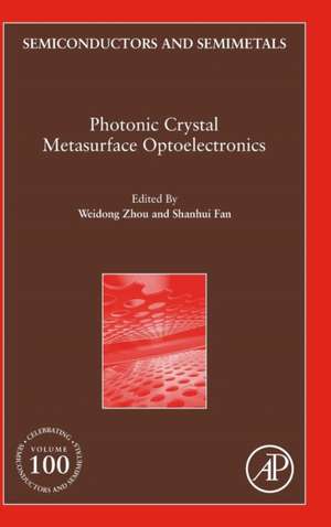 Photonic Crystal Metasurface Optoelectronics de Weidong Zhou