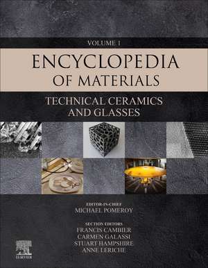 Encyclopedia of Materials: Technical Ceramics and Glasses de Michael Pomeroy