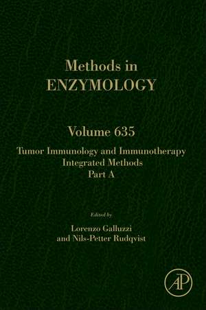 Tumor Immunology and Immunotherapy - Integrated Methods Part A de Lorenzo Galluzzi