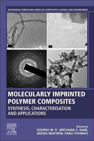 Molecularly Imprinted Polymer Composites: Synthesis, Characterisation and Applications de Sooraj M.P.