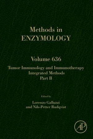 Tumor Immunology and Immunotherapy - Integrated Methods Part B de Lorenzo Galluzzi