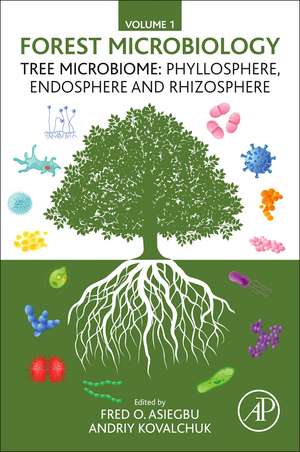 Forest Microbiology: Volume 1: Tree Microbiome: Phyllosphere, Endosphere and Rhizosphere de Fred O Asiegbu