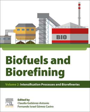 Biofuels and Biorefining: Volume 2: Intensification Processes and Biorefineries de Claudia Gutierrez-Antonio