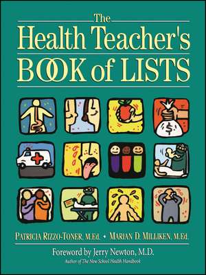 Health Teacher′s Book of Lists de PR Toner