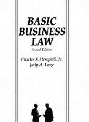 Basic Business Law de Charles F. Hemphill