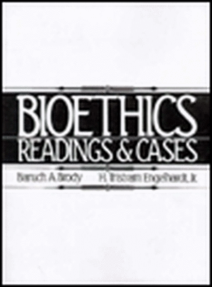 Bioethics: Readings and Cases de B. Brody