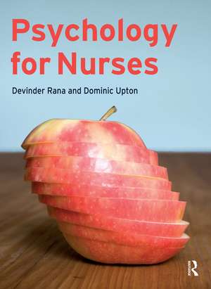 Psychology for Nurses de Devinder Rana