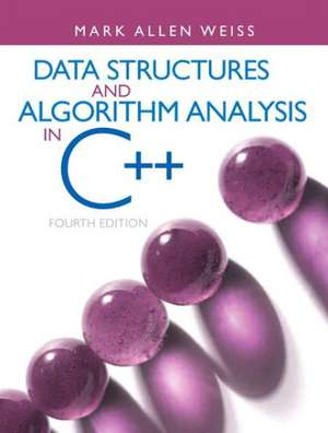 Data Structures and Algorithm Analysis in C++ de Mark Allen Weiss