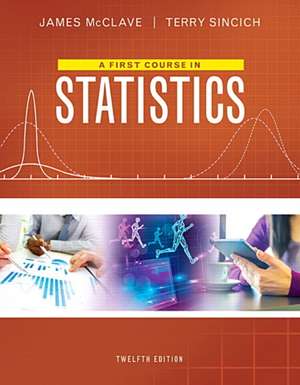 A First Course in Statistics de James T. McClave