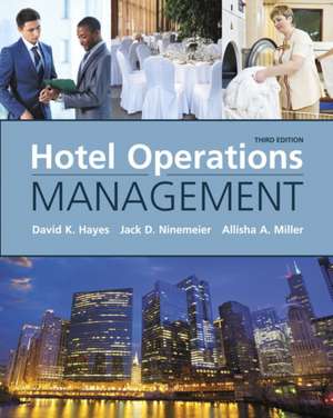 Hotel Operations Management de David K. Hayes