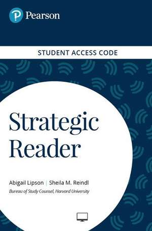 Strategic Reader de Abigail Lipson