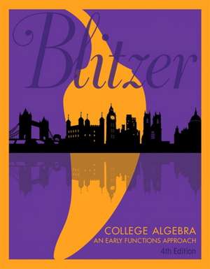 College Algebra de Robert F. Blitzer