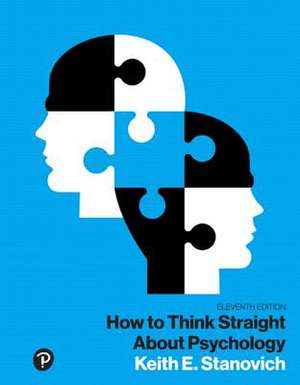 How to Think Straight about Psychology, Books a la Carte de Keith E. Stanovich