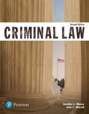 Revel for Criminal Law (Justice Series) -- Access Card de Jennifer Moore