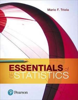 Essentials of Statistics de Mario Triola