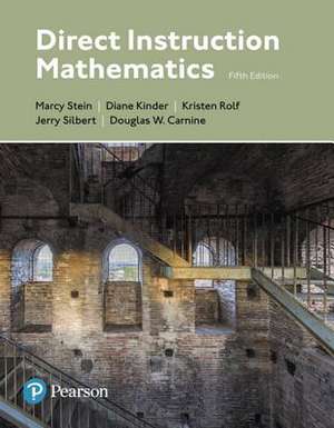 Direct Instruction Mathematics de Marcy Stein