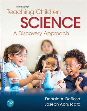 Teaching Children Science de Donald A. DeRosa