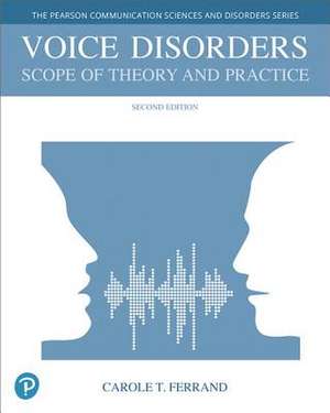 Voice Disorders de Carole T. Ferrand