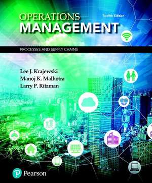 Operations Management de Lee J. Krajewski