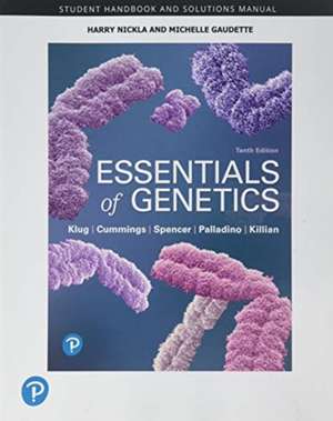 Student Handbook and Solutions Manual for Essentials of Genetics de Charlotte Spencer