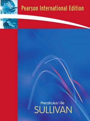 Precalculus: International Edition de Michael Sullivan