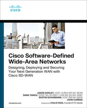 Gooley, J: Cisco Software-Defined Wide Area Networks de John Curran