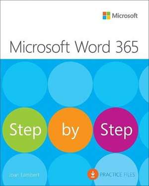 Microsoft Word Step by Step (Office 2021 and Microsoft 365) de Joan Lambert