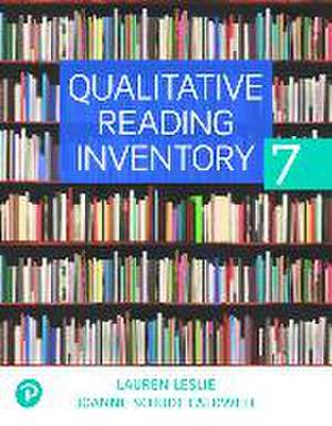 Qualitative Reading Inventory de Lauren Leslie