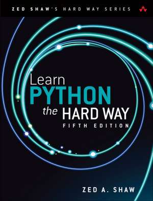 Learn Python the Hard Way de Zed Shaw