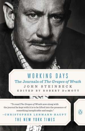 Working Days: The Journals of the Grapes of Wrath de John Steinbeck