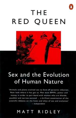 The Red Queen: Sex and the Evolution of Human Nature de Matt Ridley