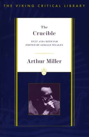 The Crucible de Arthur Miller