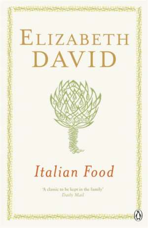David, E: Italian Food