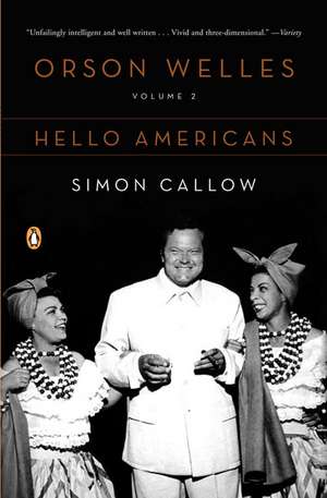 Hello Americans de Simon Callow