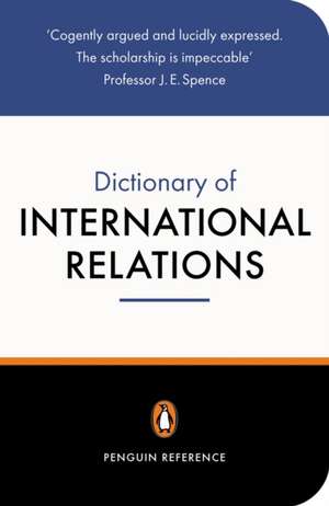 The Penguin Dictionary of International Relations de Graham Evans