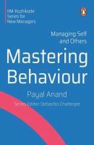 Mastering Behaviour de Payal Anand
